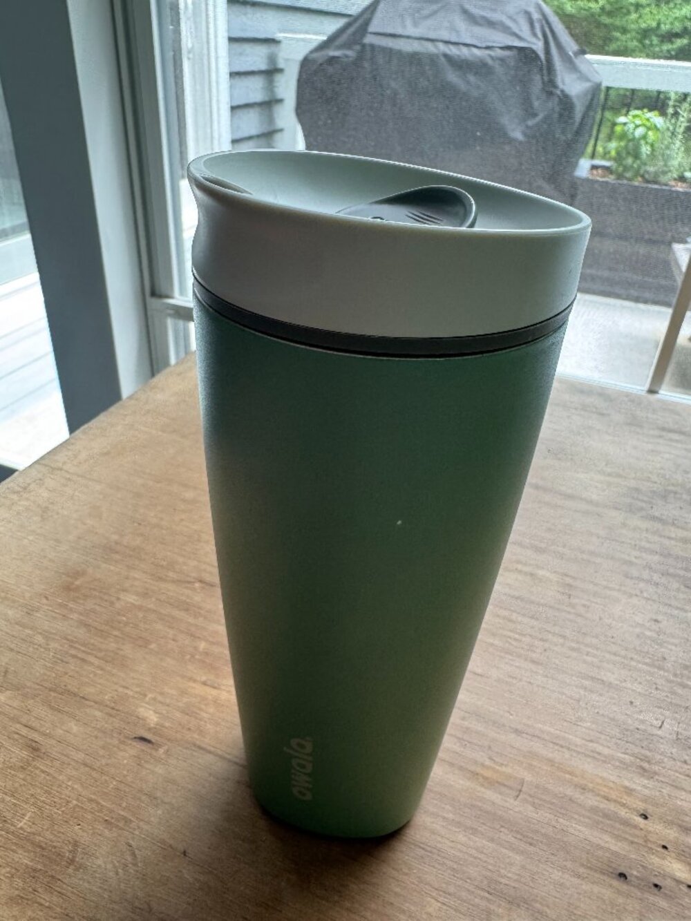 Owala SmoothSip Slider Ceramic ("Green House" Colorway)
